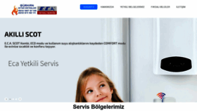 What Ecayetkiliservis.com website looked like in 2020 (4 years ago)
