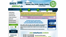 What Easy-ankauf.de website looked like in 2020 (4 years ago)
