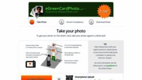 What Egreencardphoto.com website looked like in 2020 (4 years ago)