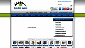 What Eyedeaworx.com website looked like in 2020 (4 years ago)