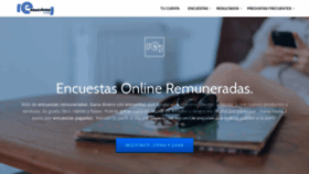 What Encuestazo.com website looked like in 2020 (4 years ago)