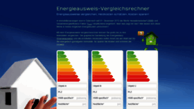 What Energieausweis-vergleich.at website looked like in 2020 (4 years ago)