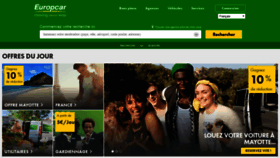 What Europcar-mayotte.com website looked like in 2020 (6 years ago)