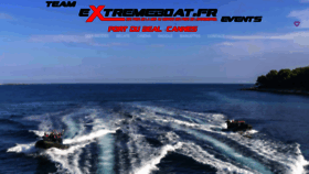 What Extremeboat.fr website looked like in 2020 (5 years ago)