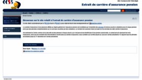 What Extrait-carriere.lu website looked like in 2020 (4 years ago)