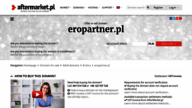 What Eropartner.pl website looked like in 2020 (5 years ago)