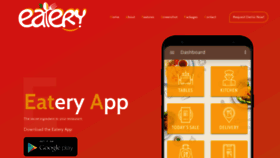 What Eaterymobile.com website looked like in 2020 (5 years ago)