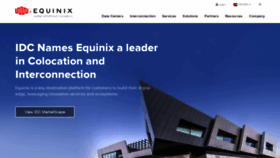 What Equinix.ae website looked like in 2020 (4 years ago)