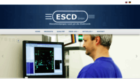What Escd.net website looked like in 2020 (4 years ago)