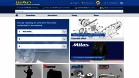 What Easyparts.nl website looked like in 2020 (4 years ago)