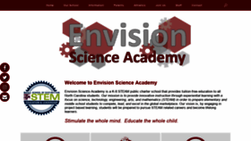 What Envisionscienceacademy.com website looked like in 2020 (4 years ago)