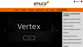 What Emuca.pt website looked like in 2020 (4 years ago)