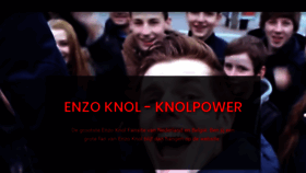 What Enzoknol.be website looked like in 2020 (5 years ago)