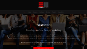 What Ewingworks.com website looked like in 2020 (4 years ago)