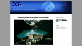 What Engconf.us website looked like in 2020 (4 years ago)