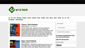 What Epubindir.tk website looked like in 2020 (4 years ago)