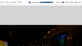 What Elconfidencialautonomico.com website looked like in 2020 (4 years ago)