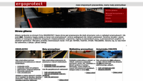 What Ergoprotect.com website looked like in 2020 (4 years ago)