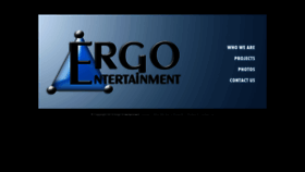 What Ergoentertainment.com website looked like in 2020 (4 years ago)
