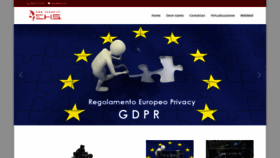 What Ehs.eu website looked like in 2020 (4 years ago)