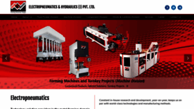 What Electropneumatics.com website looked like in 2020 (4 years ago)