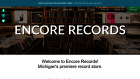 What Encorerecordsa2.com website looked like in 2020 (4 years ago)