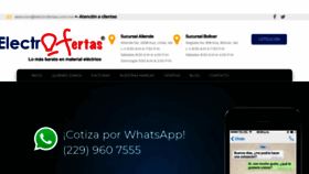 What Electrofertas.com.mx website looked like in 2020 (4 years ago)