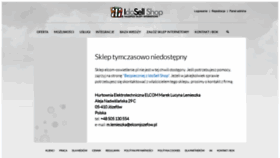 What Elcom-oswietlenie.pl website looked like in 2020 (4 years ago)