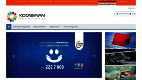 What Ebelediye.kocasinan.bel.tr website looked like in 2020 (4 years ago)