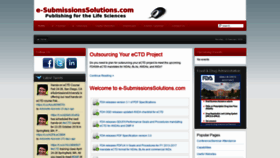 What E-submissionssolutions.com website looked like in 2020 (4 years ago)