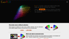 What Easyrgb.com website looked like in 2020 (5 years ago)