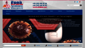 What Erbillab.com website looked like in 2020 (4 years ago)