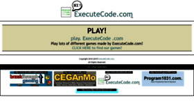 What Executecode.com website looked like in 2020 (4 years ago)