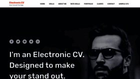 What Electroniccv.com website looked like in 2020 (4 years ago)