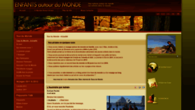 What Enfants-autour-du-monde.fr website looked like in 2020 (4 years ago)