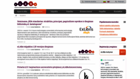 What Elaba.lt website looked like in 2020 (4 years ago)