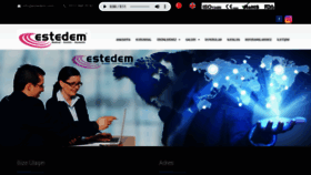 What Estedem.com website looked like in 2020 (4 years ago)