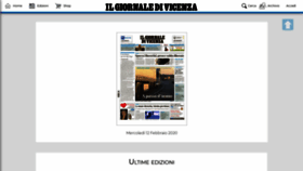 What Edicola.ilgiornaledivicenza.it website looked like in 2020 (4 years ago)