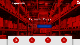 What Expresito.com website looked like in 2020 (4 years ago)