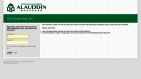 What E-lkp.uin-alauddin.ac.id website looked like in 2020 (4 years ago)