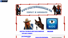 What Everycowgirlsdream.com website looked like in 2020 (4 years ago)