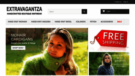 What Extravagantza.com website looked like in 2020 (5 years ago)