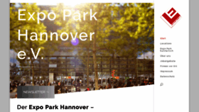 What Expo-park-hannover.eu website looked like in 2020 (4 years ago)