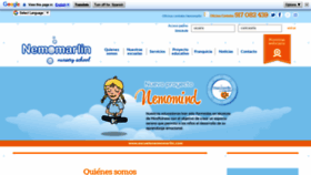What Escuelanemomarlin.com website looked like in 2020 (4 years ago)