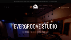 What Evergroove.com website looked like in 2020 (5 years ago)