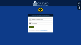 What Evv.ciudadeducativa.com website looked like in 2020 (4 years ago)