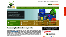 What Edataindia.com website looked like in 2020 (4 years ago)