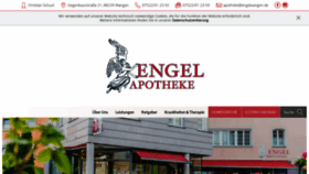 What Engelwangen.de website looked like in 2020 (4 years ago)