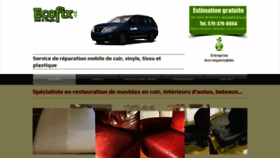 What Ecofix.ca website looked like in 2020 (5 years ago)