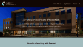 What Everestmcp.com website looked like in 2020 (4 years ago)